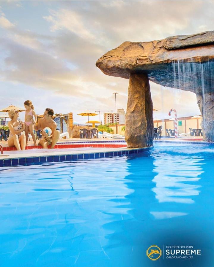 Aparthotel Golden Dolphin Caldas Novas Exterior foto